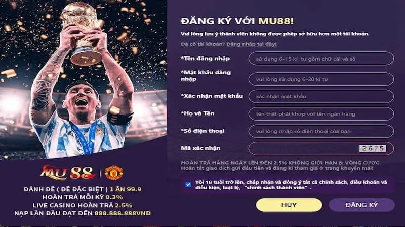 Lý do bạn nên tạo tài khoản MU88 để giải trí