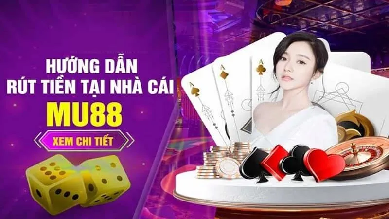 Truy cập mục “Rút Tiền” và nhập thông tin